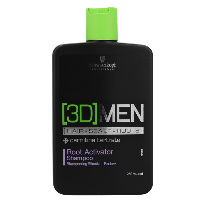 Фото Schwarzkopf Professional [3D] Men Root Activator Shampoo - Шварцкопф Шампунь активатор роста волос, 250 мл