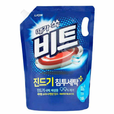 Фото LION Beat Liquid - Лион Жидкость для стирки (концентрат), 1450 мл