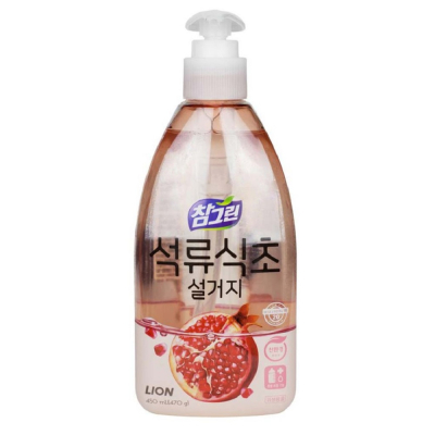 Фото LION Chamgreen (pomegranate) - Лион Жидкость для мытья посуды с ароматом граната, 470 гр