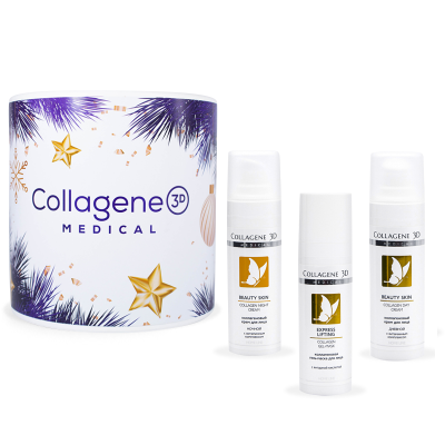 Фото Medical Collagene 3D  Медикал Коллаген Подарочный набор Естественное сияние кожи 90 мл