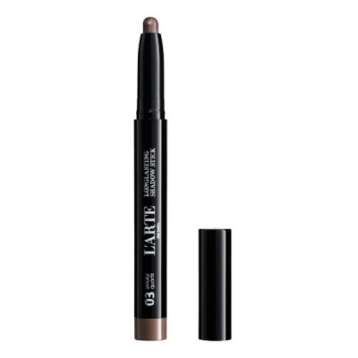 Фото L'arte del bello Longlasting Shadow Stick, 03 smoky quartz - Лартэ дель Белло Тени для век в стике (золотой), 1,3 гр 
