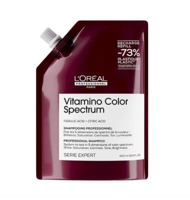 Фото Loreal Professionnel Vitamino Color Spectrum Лореаль Спектрум рефил Шампунь для окрашенных волос 500 мл