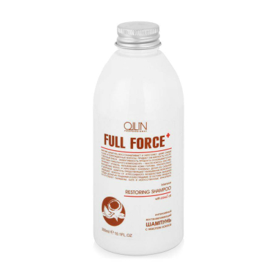 Фото Ollin Full Force - Оллин Фулл Форс Интенсивный восстанавливающий шампунь с маслом кокоса, 300 мл