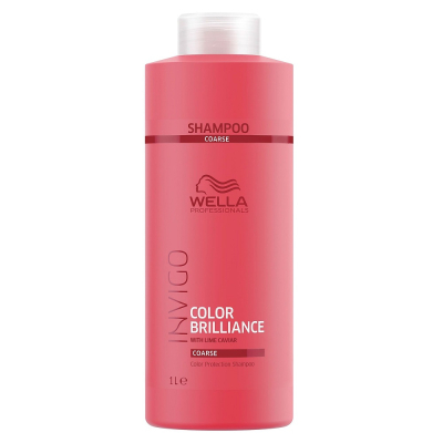 Фото Wella Professionals Invigo Color  Brilliance - Велла Инвиго Колор Бриллианс Шампунь для защиты цвета окрашенных жестких волос, 1000 мл