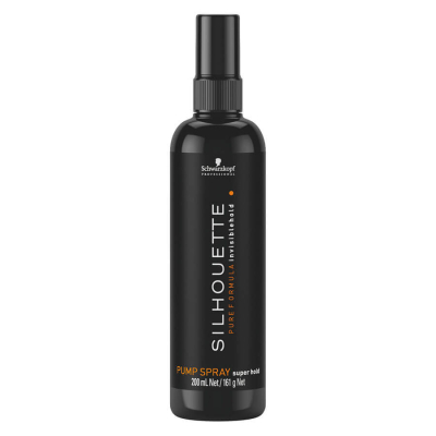 Фото Schwarzkopf Professional Silhouette Pumpspray Super Hold - Шварцкопф Силуэт Спрей для волос ультрасильной фиксации, 200 мл