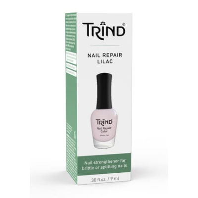 Фото Trind Nail Repair Lilac - Тринд Укрепитель ногтей лиловый, 9 мл