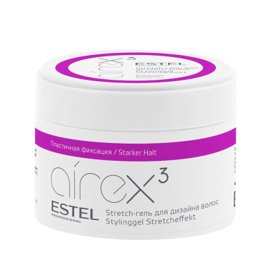 Фото Estel Airex - Эстель Айрекс Cтрейч-гель для дизайна волос пластичной фиксации, 65 мл