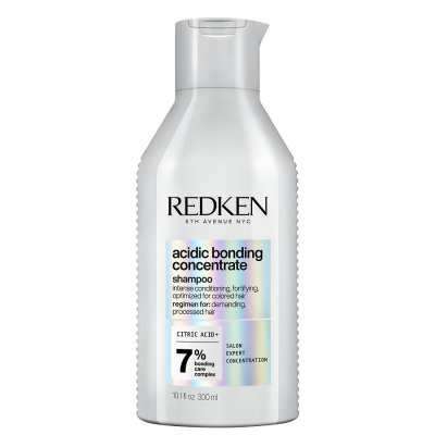 Фото Redken Acidic Bonding Concentrate - Редкен Асидик Бондинг Бессульфатный шампунь для восстановления всех типов поврежденных волос, 300 мл