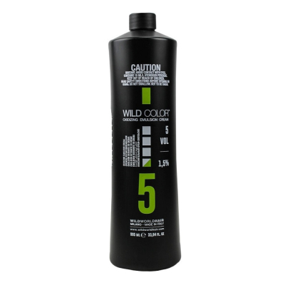 Фото Wild Color Oxidizing Emulsion Cream 1,5% OXI 5 Vol  Вайлд Колор Окисляющая крем эмульсия 1,5% 995 мл