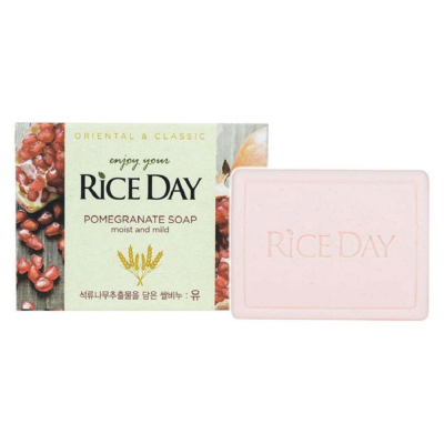 Фото LION Riceday Soap - Лион Туалетное мыло с экстрактами граната и пиона, 100 гр 