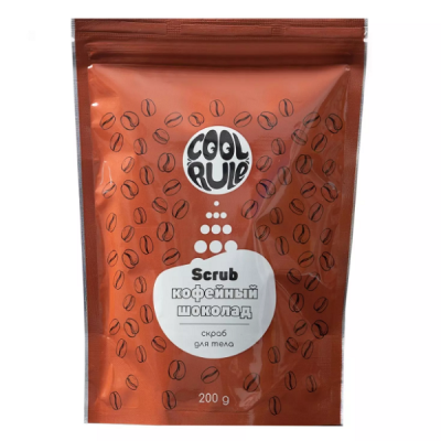 Фото Cool Rule Body  Кул Рул Скраб для тела Кофейный шоколад 200 гр