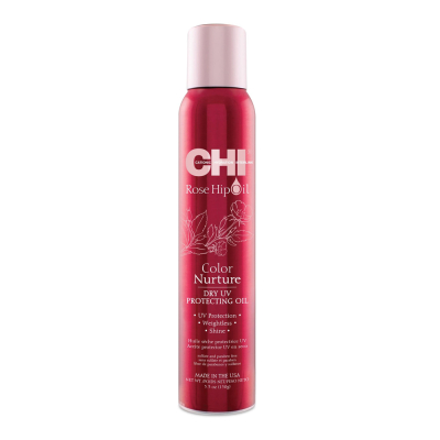 Фото Chi Rose Hip Oil Dry UV Protecting Oil - Чи Роуз Хип Ойл Драй Протектинг Сухое масло для поддержания цвета "Масло Дикой Розы", 150 г