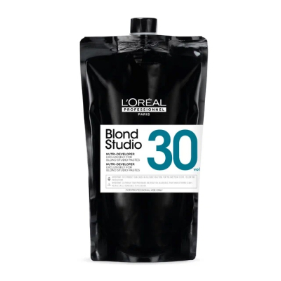 Фото Loreal Professionnel Blond Studio Platinium 9% 30 Vol Лореаль Блонд Студио Платинум Нутри проявитель 9% 1000 мл