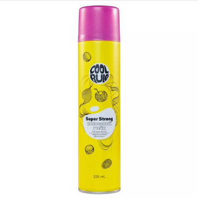 Фото Cool Rule Hair  Кул Рул Лак для волос сверхсильной фиксации Кокосовый шейк 225 мл