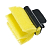 Фото 4340131 Sibel - Сибл Комплект желтых губок для химии с держателем, 3 шт/уп