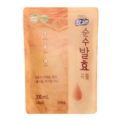 Фото LION CHARMGREEN Pure Fermentation - Лион Средство для мытья посуды, овощей и фруктов "5 злаков", 300 мл