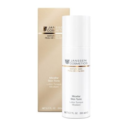 Фото Janssen Cosmetics Mature Skin Micellar Skin Tonic - Янссен Мицеллярный тоник с гиалуроновой кислотой, 200 мл