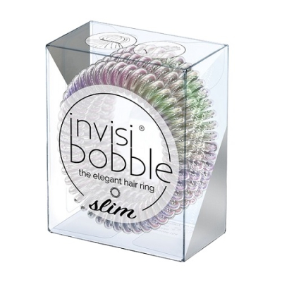 Фото Invisibobble Slim Vanity Fairy - Инвизибабл Слим Ванити Фэири Резинка-браслет (с подвесом), 3 шт/уп