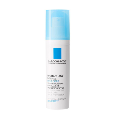 Фото La Roche-Posay Hydraphase UV Intense Legere - Ля Рош-Позе Гидрафаз UV Интенс Лежер Интенсивный увлажняющий флюид для лица для нормальной и комбинированной кожи, 50 мл