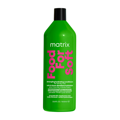 Фото Matrix Food For Soft Матрикс Кондиционер увлажняющий с маслом авокадо и гиалуроновой кислотой 1000 мл