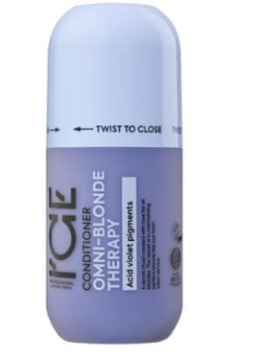 Фото ICE PROFESSIONAL OMNI BLOND THERAPY CONDITIONER  Айс профешинал кондиционер тонирующий для светлых волос 250 мл