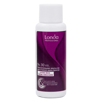 Фото Londa Professional Londacolor Oxydations Emulsion 9% - Лонда Колор Эмульсия окислительная для стойкой крем-краски 9%, 60 мл