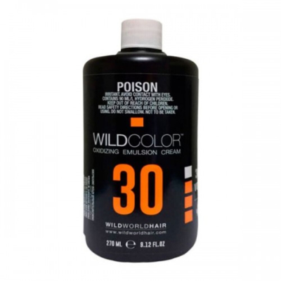 Фото Wild Color Oxidizing Emulsion Cream 9% OXI 30 Vol Вайлд Колор Окисляющая крем эмульсия 9% 270 мл
