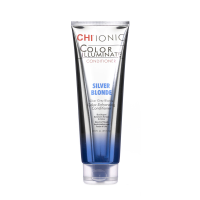 Фото Chi Ionic Color Illuminate Conditioner Silver Blonde Чи Кондиционер оттеночный Серебристый блондин 251 мл