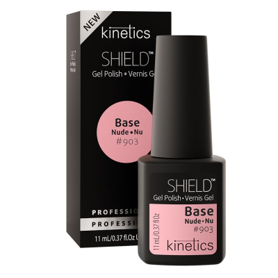 Фото Kinetics Shield Nude Base - Кинетикс Шелд Нюд Покрытие базовое нюдовое для гель-лака №903 Розовый, 15 мл