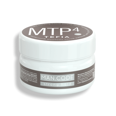 Фото Tefia Man.Code Matte Molding Paste Strong Hold - Тефия Мэн Код Матовая паста для укладки волос сильной фиксации, 75 мл