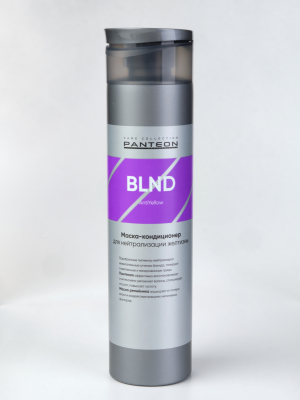 Фото Panteon Blond Фиолетовая маска для волос Блонд Антижелтый Пантеон 250 мл