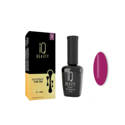 Фото Профессиональный каучуковый гель-лак IQ Beauty №148  Айкью Бьюти 10 мл