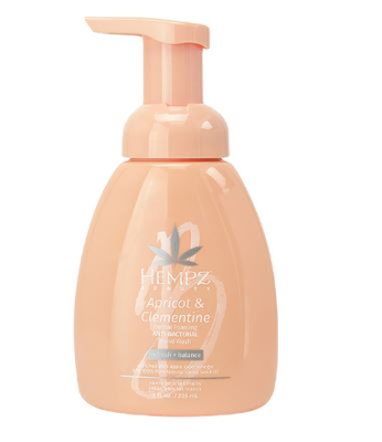 Фото Мыло-мусс абрикос и клементин, 236 мл - Hempz Apricot & Clementine Hand Wash - Хэмпз 