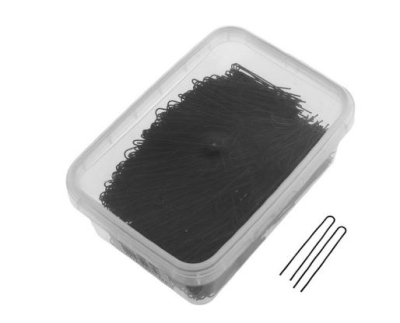 Фото ШПИЛЬКИ для волос гладкие чёрные 45 мм 250 гр в уп  Sibel  Сибл