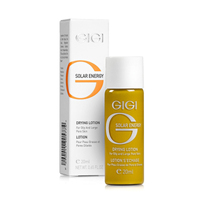 Фото Gigi Solar Energy Drying lotion - Джиджи Солар Энерджи Лосьон подсушивающий для жирной и проблемной кожи, 20 мл