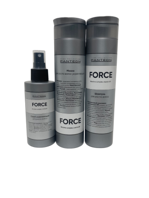 Фото Panteon Шампунь для роста волос от выпадения волос для укрепления Пантеон Force 250мл
