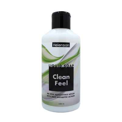 Фото Helenson Hand Soap Clean Feel (Antiseptic) - Хеленсон Жидкое мыло для рук "СУПЕРОЧИЩЕНИЕ" (антибактериальное), 1000 мл