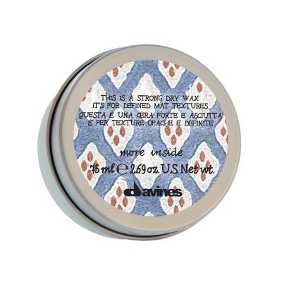 Фото Davines More Inside Strong Dry Wax - Давинес Сухой воск для текстурных матовых акцентов, 75 мл