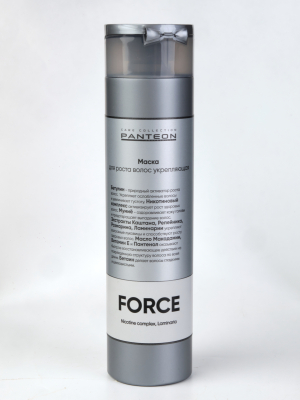 Фото Panteon Force Маска для роста волос от выпадения волос для укрепления 250мл Пантеон 