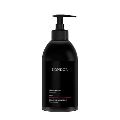 Фото Kondor Hair&Body Кондор Хэйр энд Боди Шампунь мужской Чили 300 мл