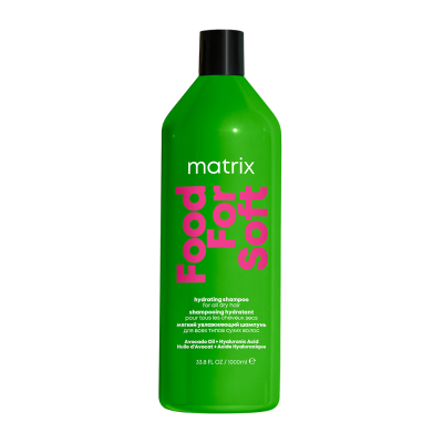 Фото Matrix Food For Soft - Матрикс Шампунь увлажняющий с маслом авокадо и гиалуроновой кислотой, 1000 мл 