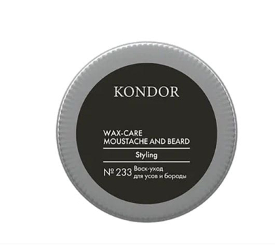 Фото Kondor Re Style № 233  Кондор Воск-уход для усов и бороды 30 мл