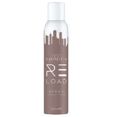 Фото Trinity Reload Spray natural hold Тринити Лак для волос мягкой фиксации 300 мл