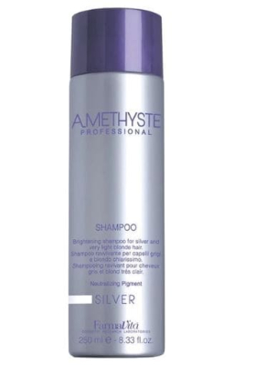 Фото FARMAVITA  Amethyste Silver Shampoo  Фармавита Шампунь для седых и светлых волос 250 мл