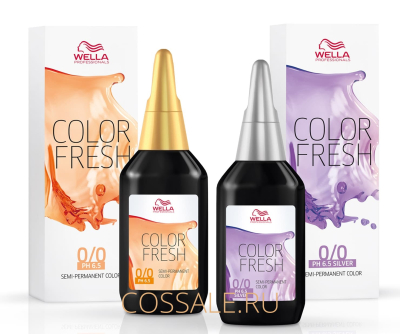 Фото Wella Professionals Color Fresh - Велла Колор Фреш Оттеночная краска для волос, 75 мл