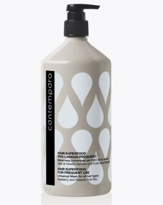 Фото BAREX Contempora HAIR SUPERFOOD  Барекс Маска универсальная для всех типов волос 1000 мл