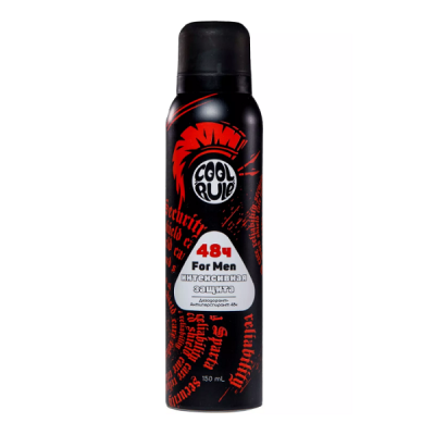 Фото Cool Rule Body  Кул Рул Дезодорант антиперспирант Интенсивная защита 48 часов 150 мл