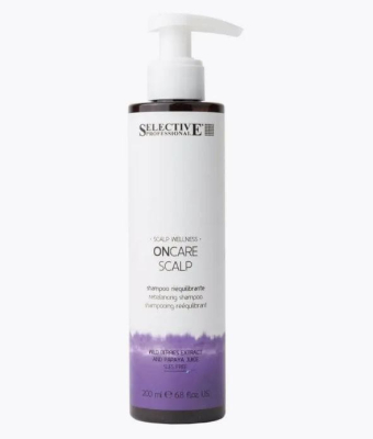Фото Шампунь для кожи головы с избыточным образованием кожного сала Селектив 200 мл  SELECTIVE PROFESSIONAL ONCARE SCALP 