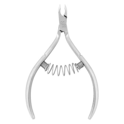 Фото Nippon Nippers N-01S-4 - Ниппон Нипперс Кусачки для кутикулы. Спиральная пружина. Матовые, 4 мм