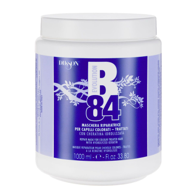 Фото Dikson B84 Repair mask for colour-treated hair - Диксон Б84 Восстанавливающая маска для окрашенных волос, 1000 мл